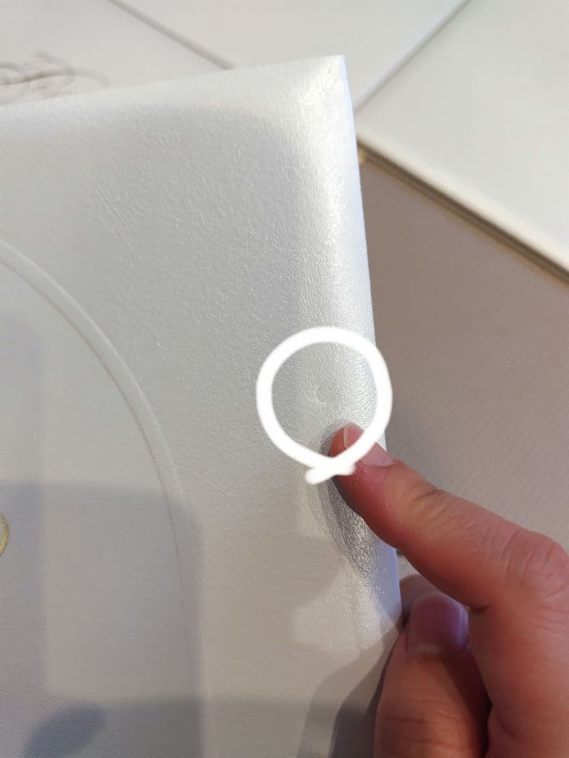 高級写真台紙　6冊セット　記念　アルバム　新品　白　2面