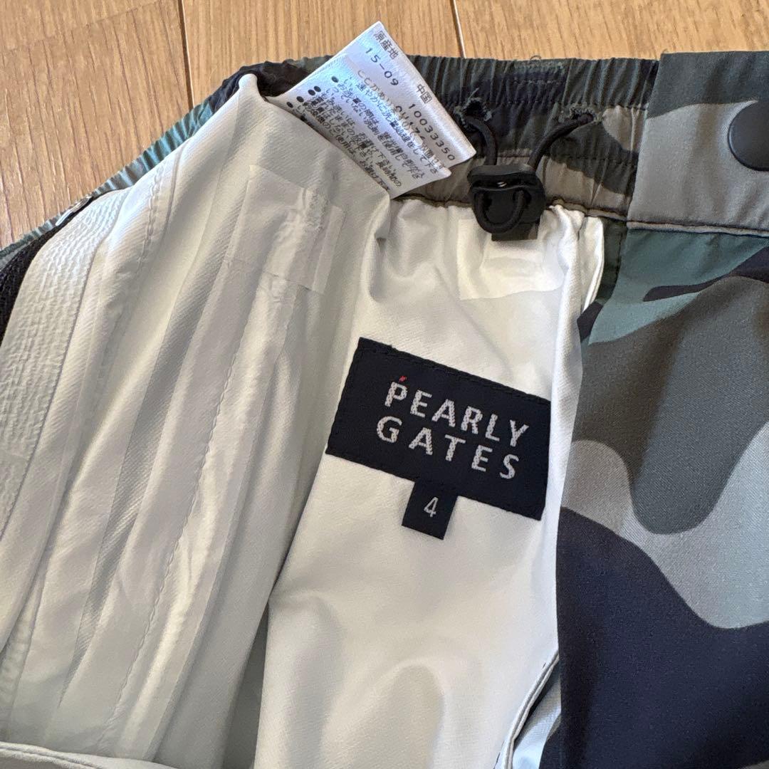 パーリーゲイツレインウェア　カモフラ　4