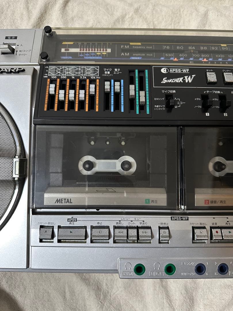 ラジオ・コンポ Sharp GF-858