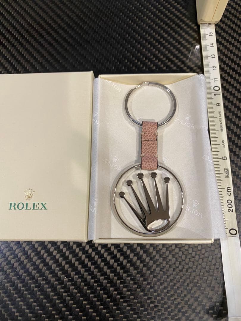 ROLEX キーホルダー シルバー