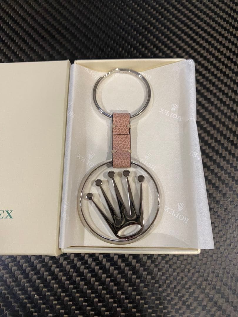 ROLEX キーホルダー シルバー