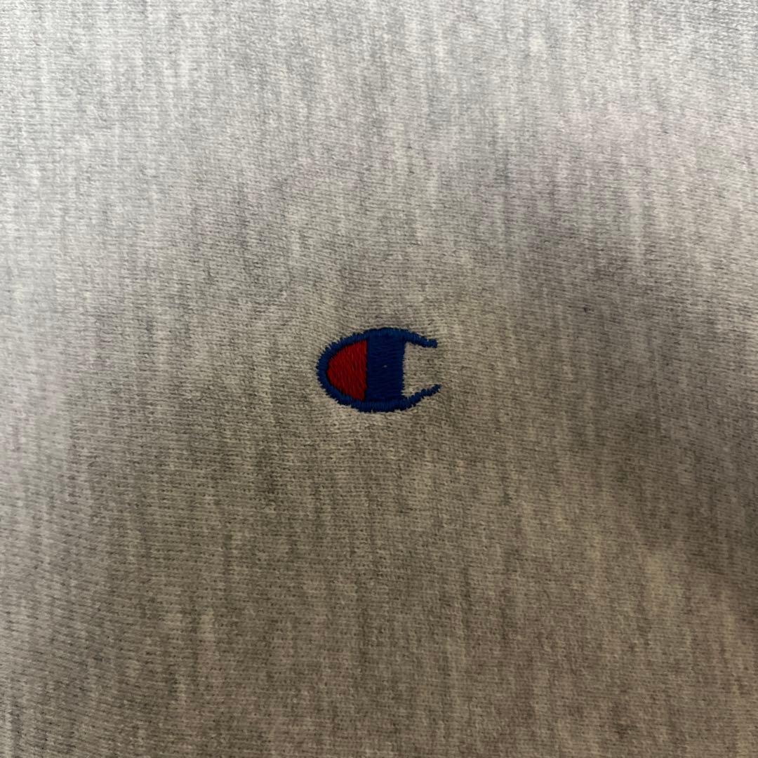 90s USA製 Champion チャンピオン　リバースウィーブ グレー目あり