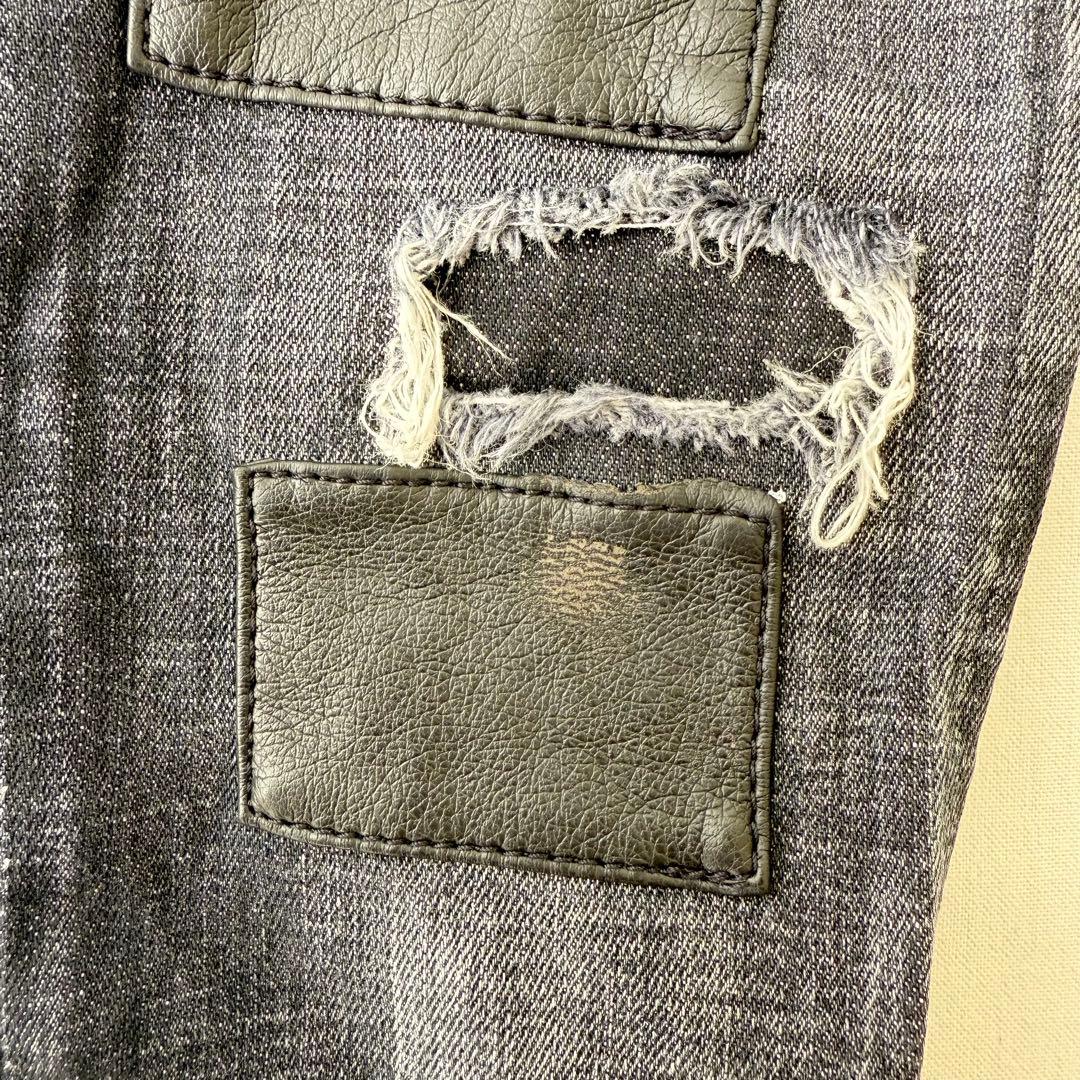 送料込み！ディースク キッズ 10Y ブラックデニム