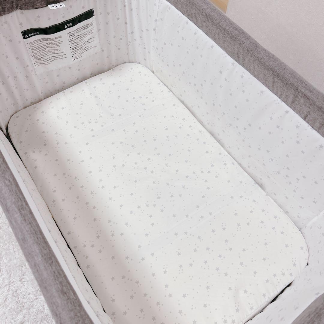 HZDMJ プレイヤードプレイヤード ベビーベッド 折りたたみ 2022改良版