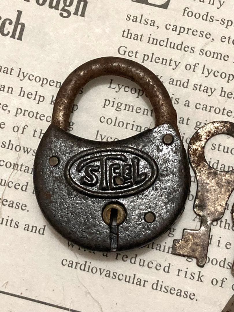 ビンテージ南京錠3点セット