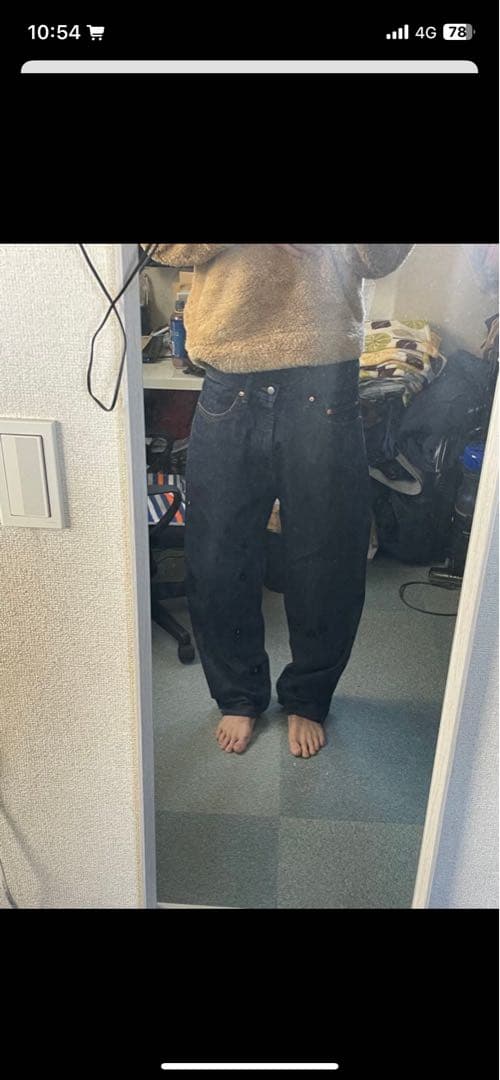 あ*や様 supreme baggy denim 32in