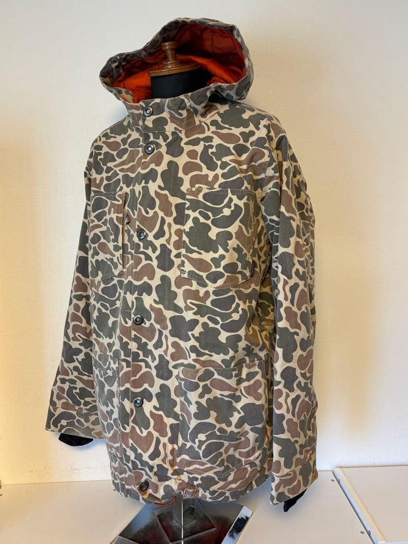 スノーボード/ウェア/バートン/迷彩/ジャケット/マウンパ/ダックカモ/フーディ