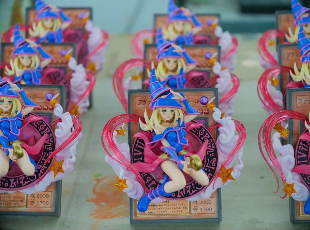 遊戯王 ブラック・マジシャン・ガール ガレージキット ガレキ スタチュー ②