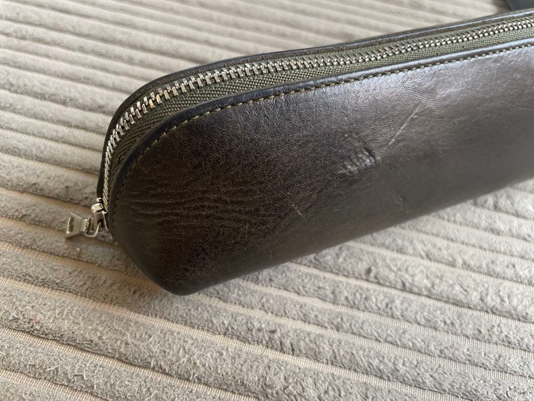 わたなべ木工芸 神代欅 未使用に近い レンマ ペンケース 多少の傷