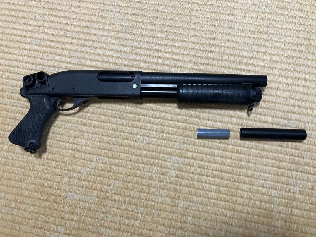 マルゼン　ca870 ポリスショットガン　本体＋自作エクステンションバレル