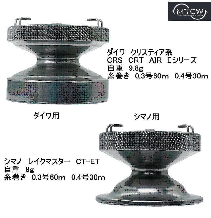 MTCW　ダイワ　ワカサギリール　ゴールド　浅溝「Air-S」