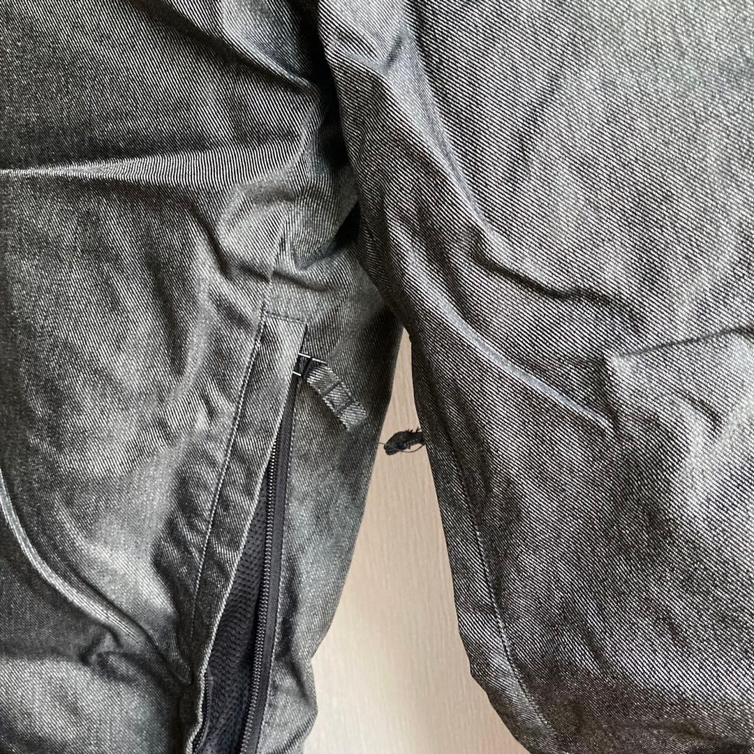 Lサイズ　レディース　スノーボードウェア　ボトムス　ズボン　デニム　黒　ブラック