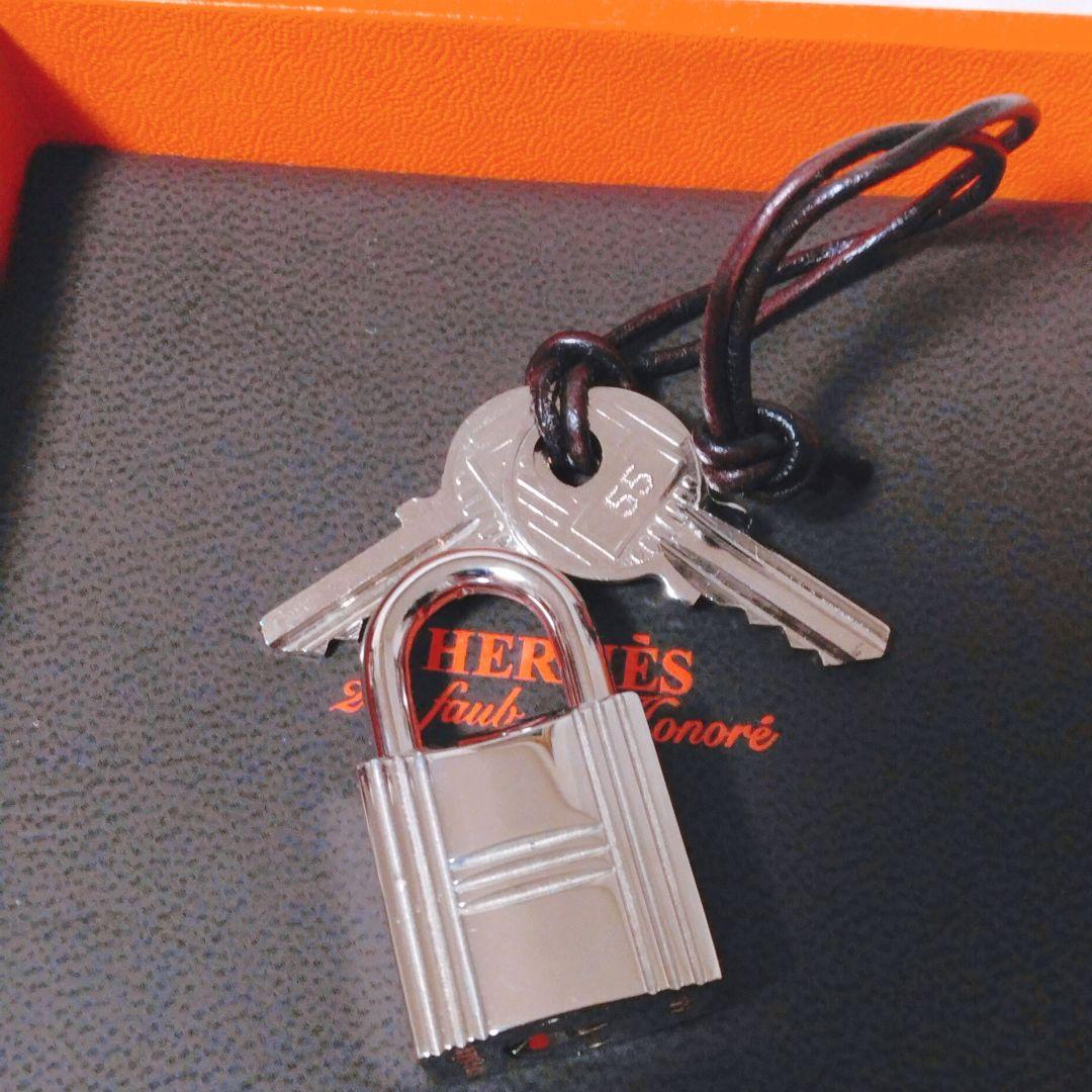 【美品】 HERMES エルメス カデナ南京錠　パドロック鍵2ケ