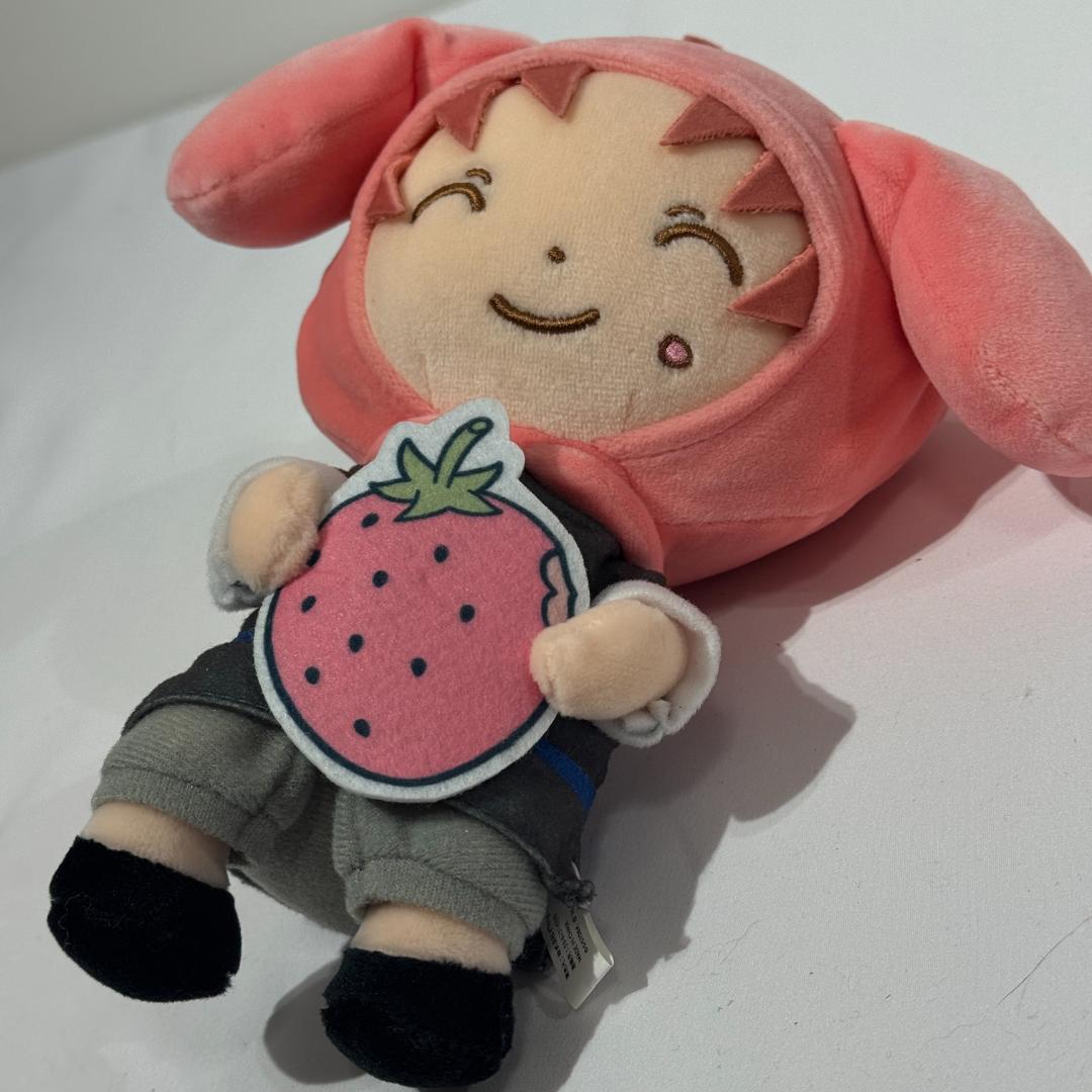 銀魂　サンリオコラボ マイメロ 神威 むにゅぐるみ ぬいぐるみ マスコット