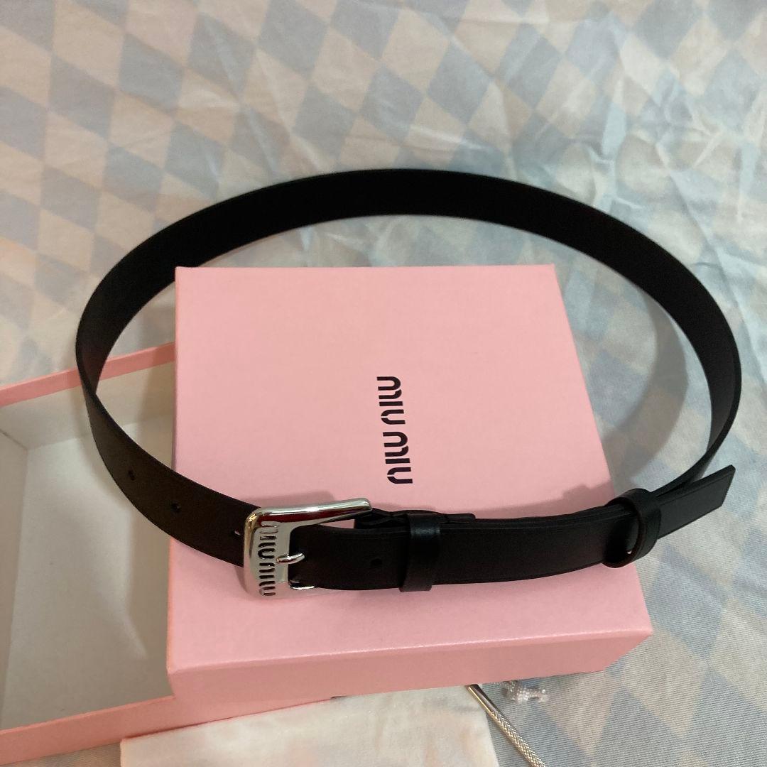 Miu Miu ミュウ ミュウ ベルト 85