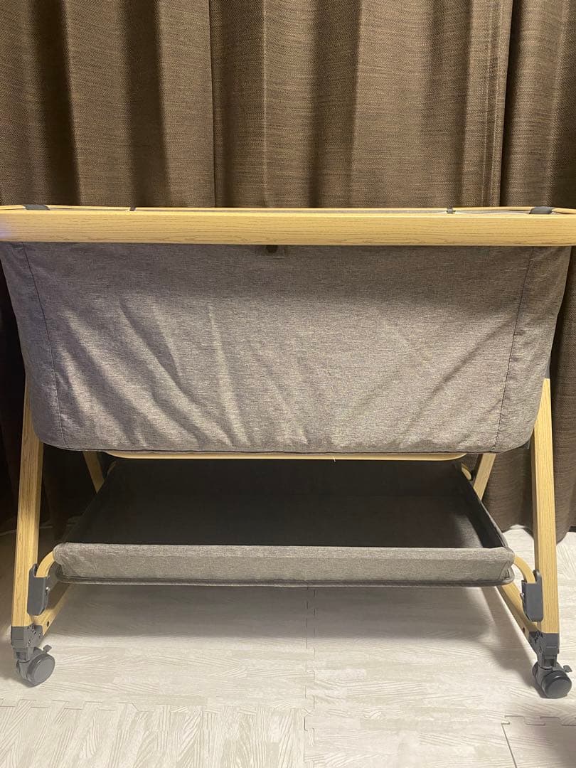 美品✨Maydolly ベビーベッド 乳幼児 添い寝ベッド 3in1キャスター付