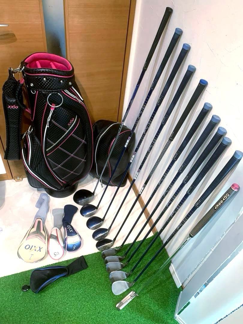 豪華　ダンロップ　ゼクシオ　レディースゴルフクラブ 本格フルセット　優しい
