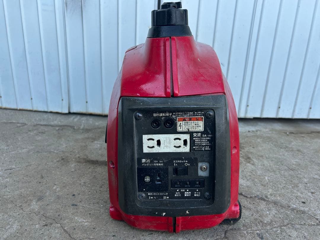 HONDA インバータ発電機 ボータブル　EU9i インバーター 発電機　動画有