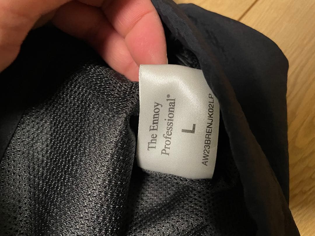 ennoy シャカシャカ2024 セットアップLサイズ　ゲリラ　黒