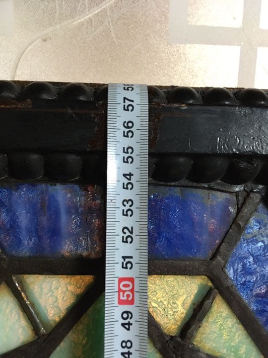 和製ステンドグラス   昭和初期　枠付き　アンティーク