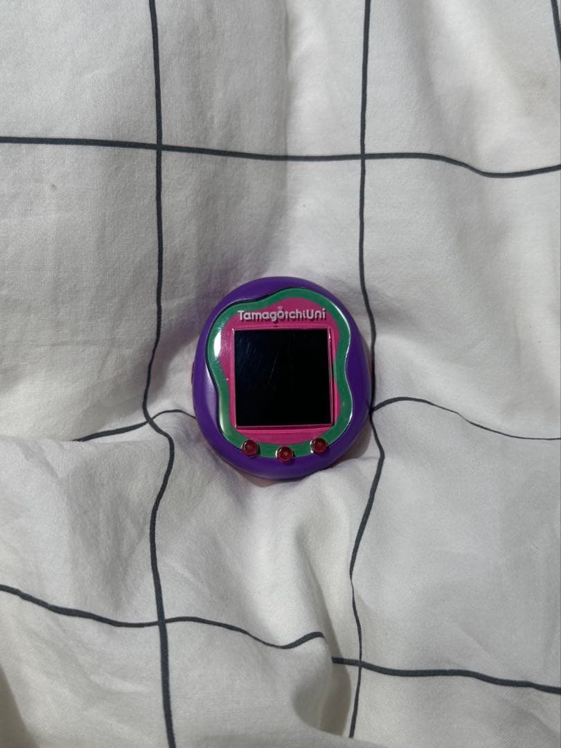 たまごっちユニ パープル (本体・箱あり) おまけ付き