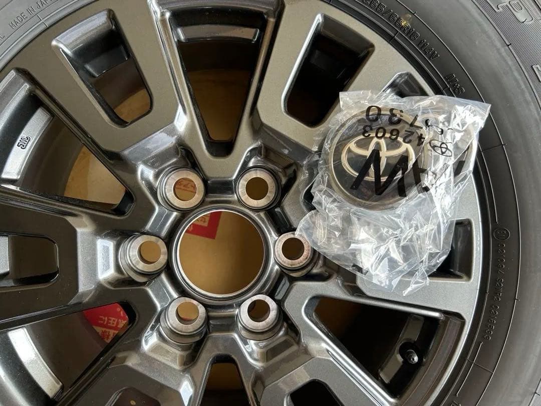 ランクル250 VX タイヤ＆アルミホイール4本セット