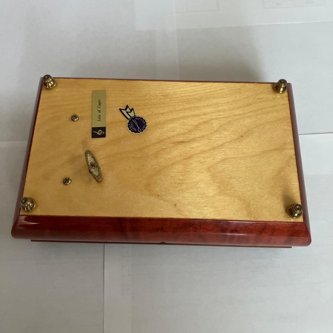 イタリア製象嵌【Demain(ドマン)】ジュエリーボックス オルゴール付き