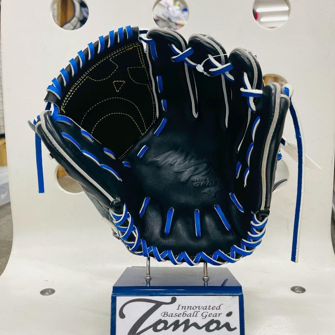 ミズノプロ　オリジナルオーダーグラブ　軟式用　投手用　お化け刺繍入り　型付け済