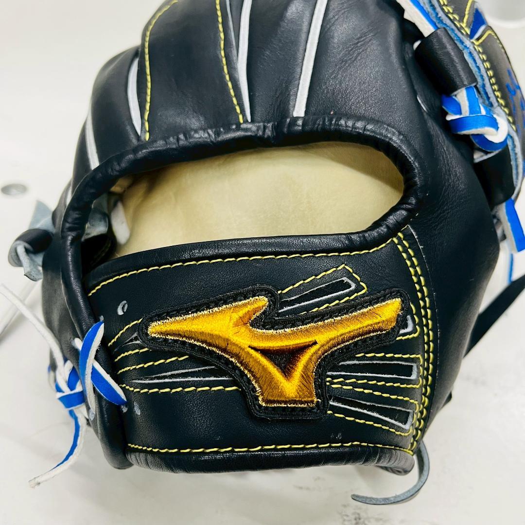ミズノプロ　オリジナルオーダーグラブ　軟式用　投手用　お化け刺繍入り　型付け済