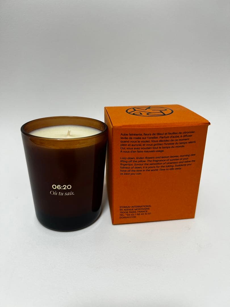 D'ORSAY 06:20 ウテュセ センティドキャンドル　190g