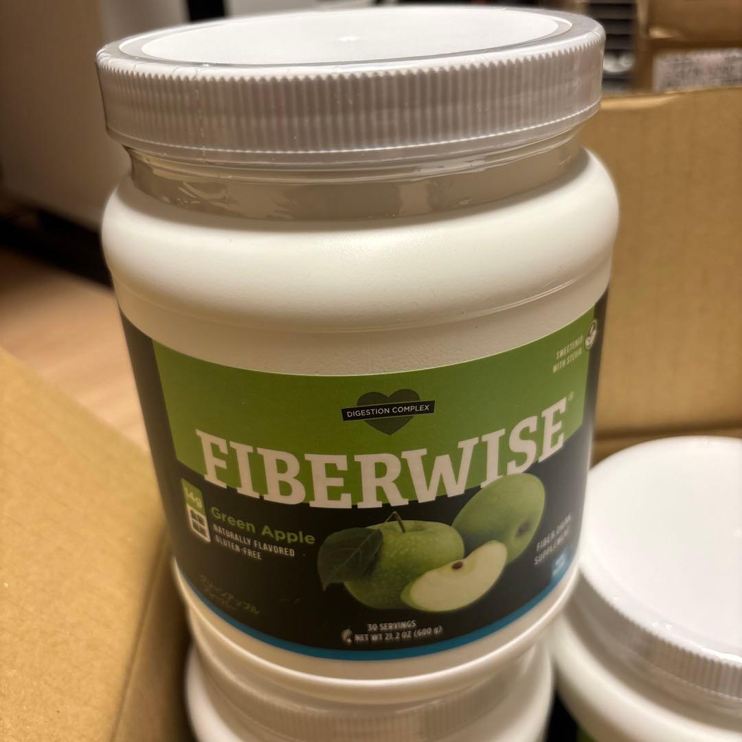 【新品】メラルーカ ファイバーワイズ グリーンアップル 600g × 4