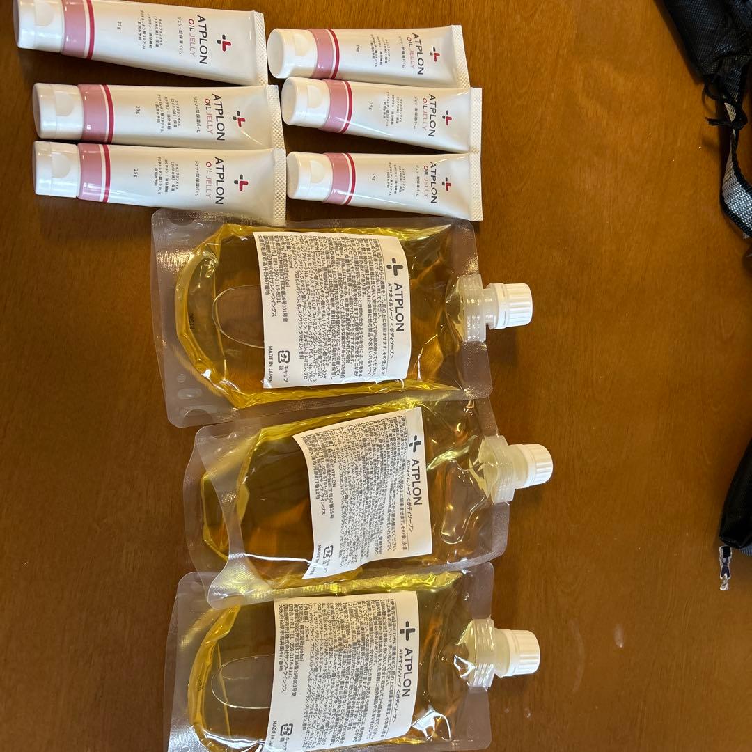 ATPLON ボディソープ 260ml 3本セット 保湿バーム6本セット　美顔器