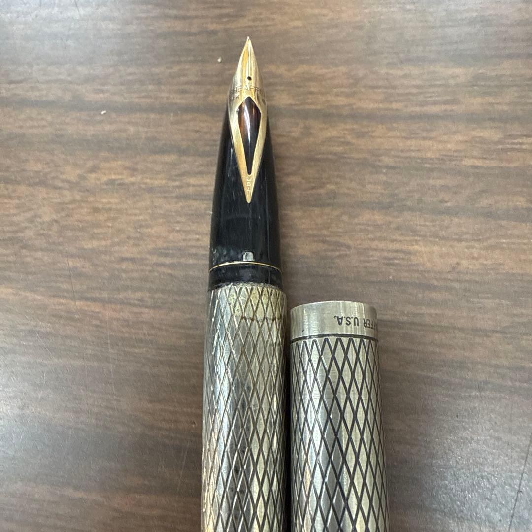 SHEAFFER シェーファー 万年筆 インペリアル スターリングシルバー
