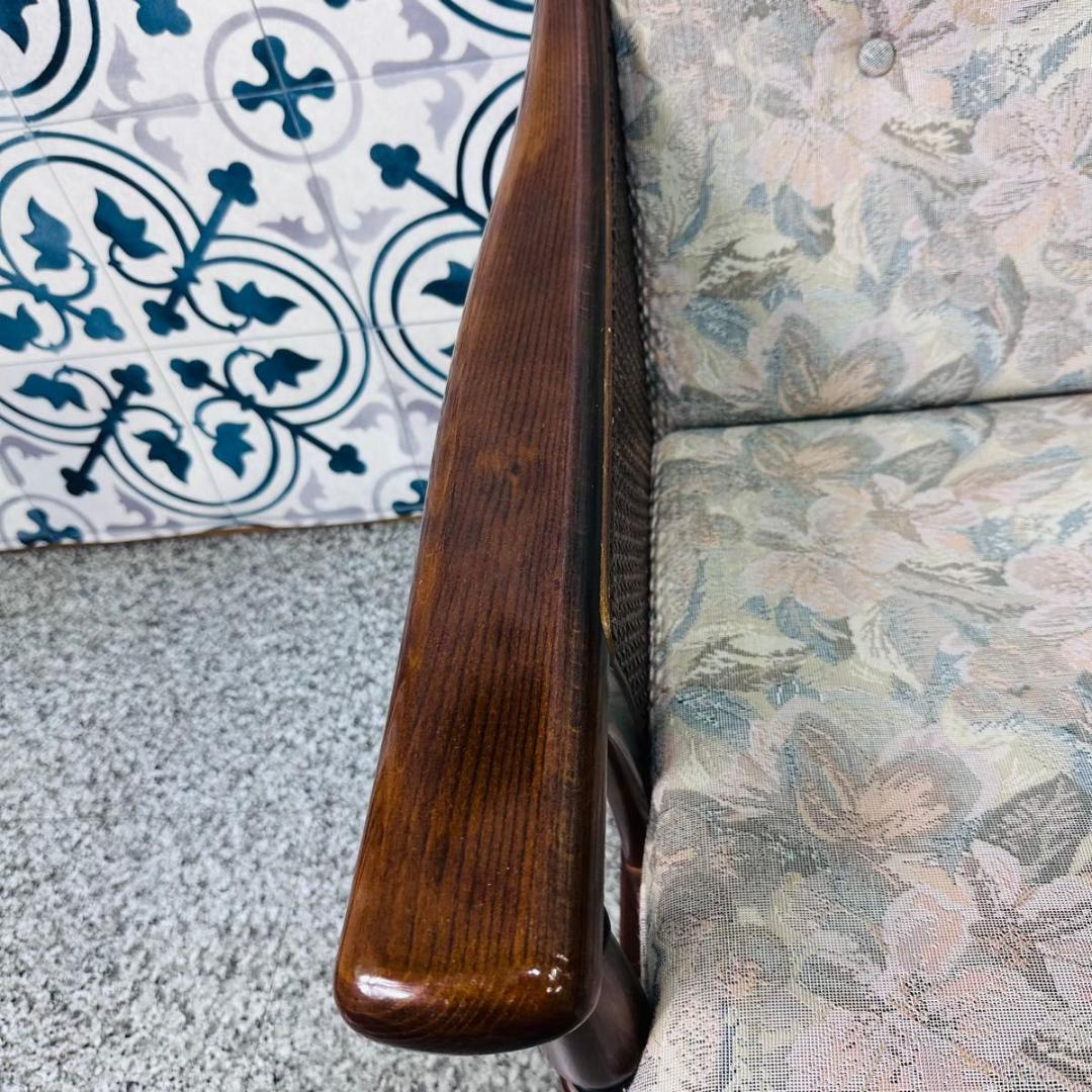 カリモク家具 木製 家具 椅子 アームチェア 1人掛けソファ