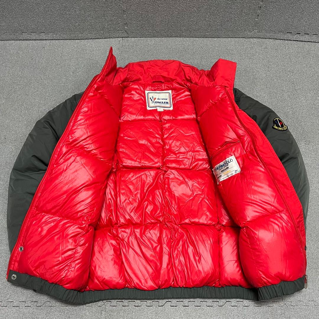 ジャケット・アウター 855 MONCLER x ASICS Ski Down, Green/Red