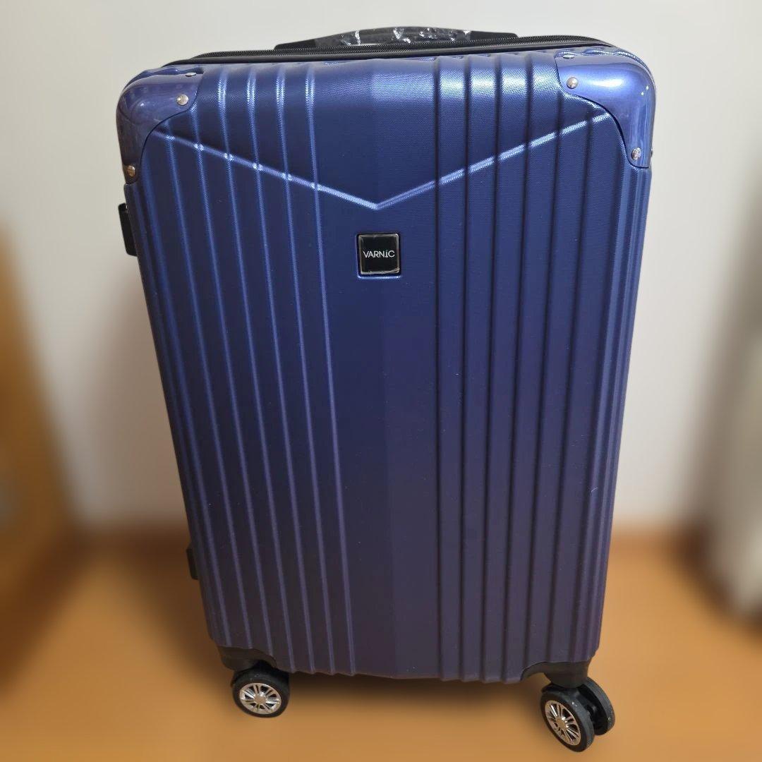 [VARNIC] スーツケース キャリーケース キャリーバッグ Mサイズ ブルー