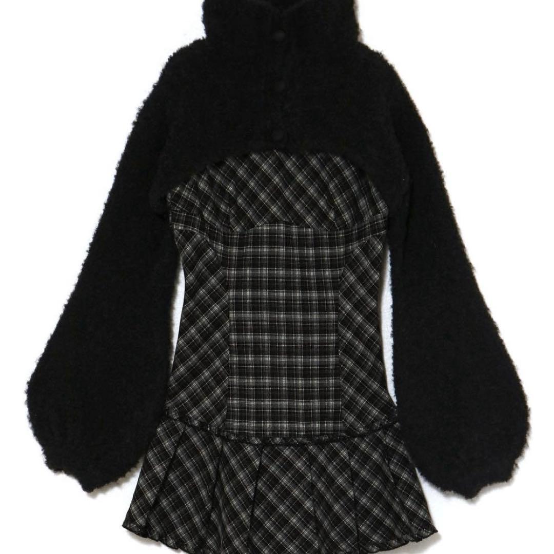 Lulu check set mini dress アンドマリー ワンピース