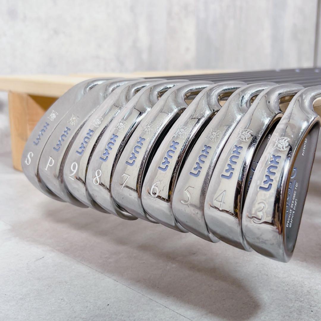 X449 LYNX リンクス レディース ゴルフ クラブ セット 14点 13本