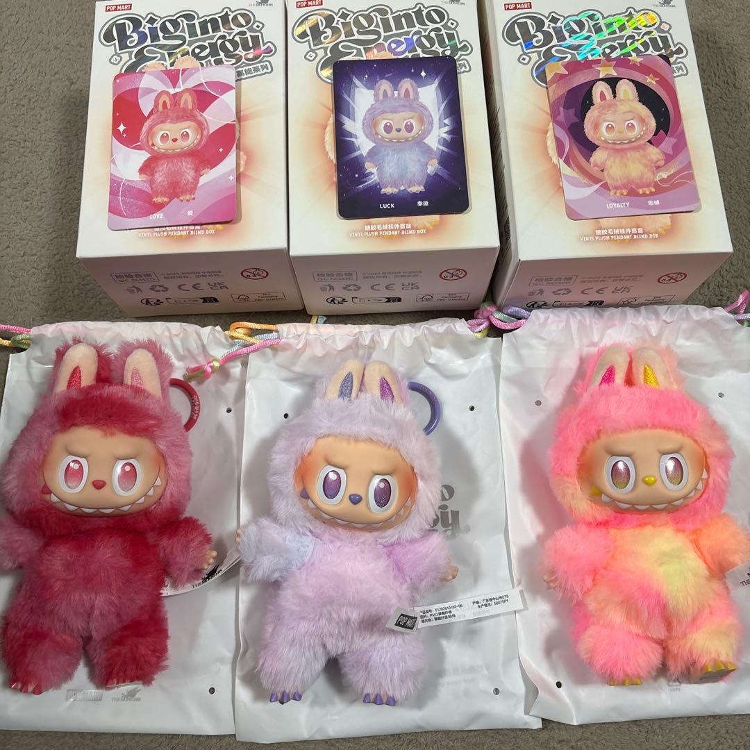 LABUBUラブブ Big into Energy エナジー 3個