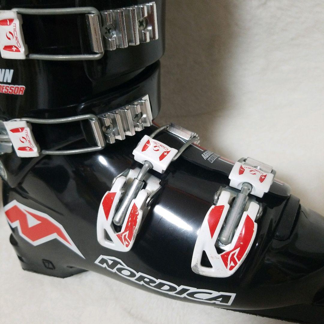 【美品】ノルディカ　NORDICA スキーブーツ　25.5cm ドーベルマン　黒