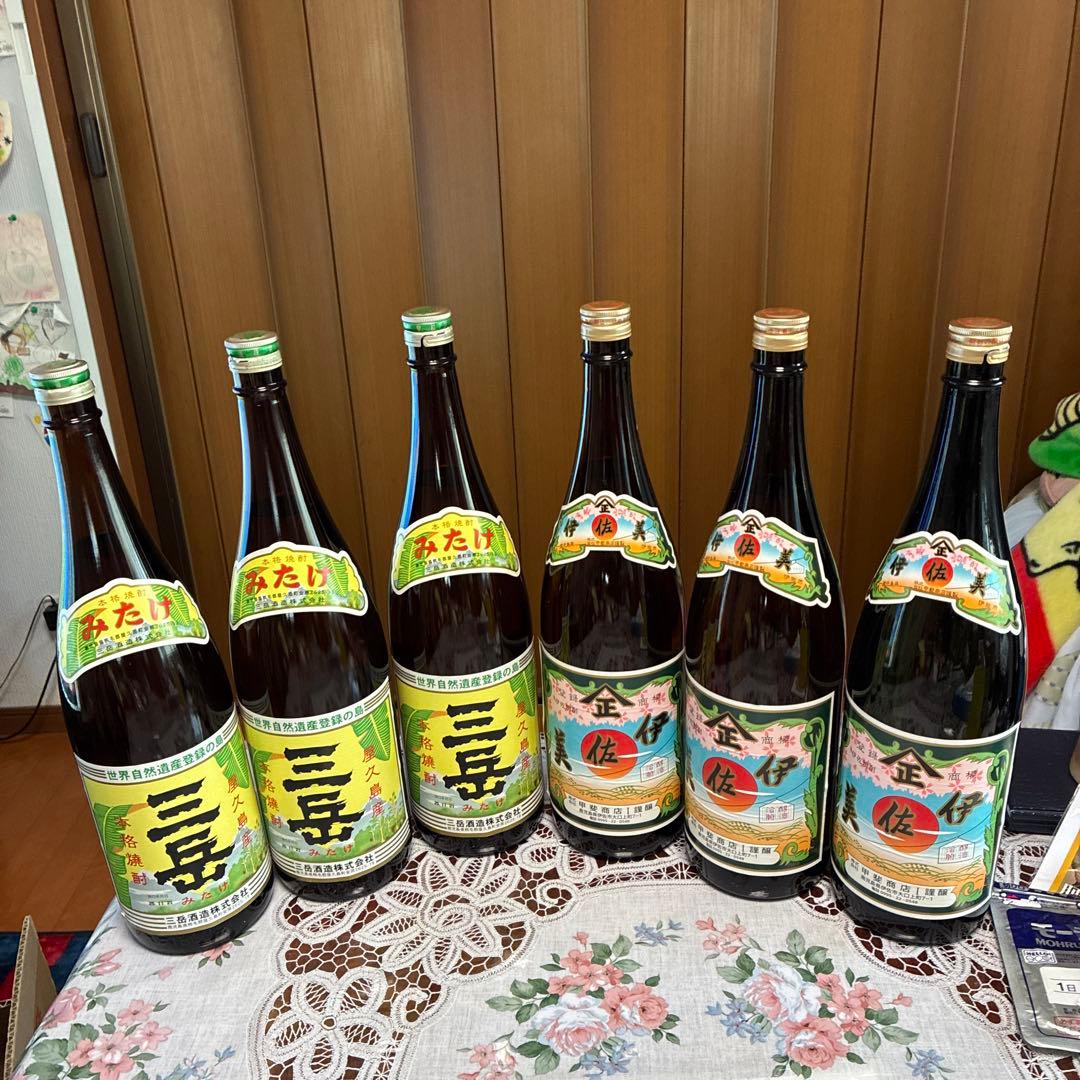 三岳3本　伊佐美3本