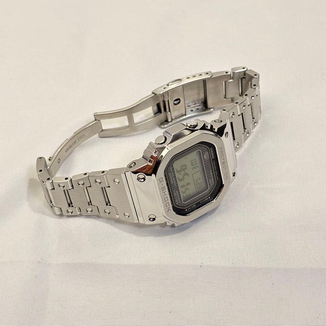 超美品 カシオ Gショック GMW-B5000D-1JF ソーラー デジタル
