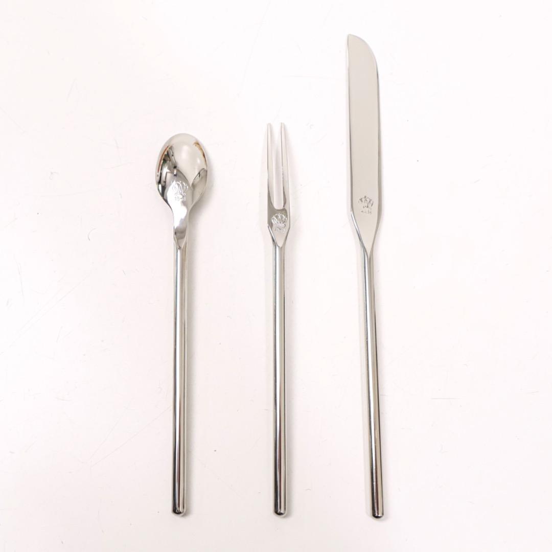 H4239f◾️ミキモト　デザートカトラリーセット　ステンレス　新品