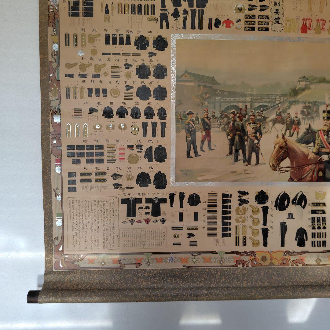 [ 帝国服制要覧 ] ( 掛軸 )