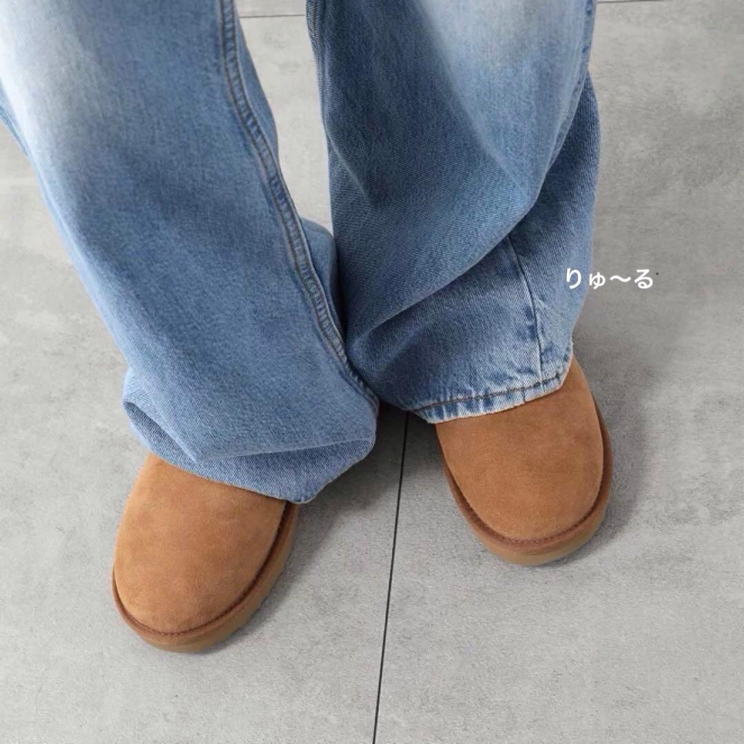 美品⭐️UGG アグ クラシックウルトラミニ ショートブーツ／7／23.5〜24