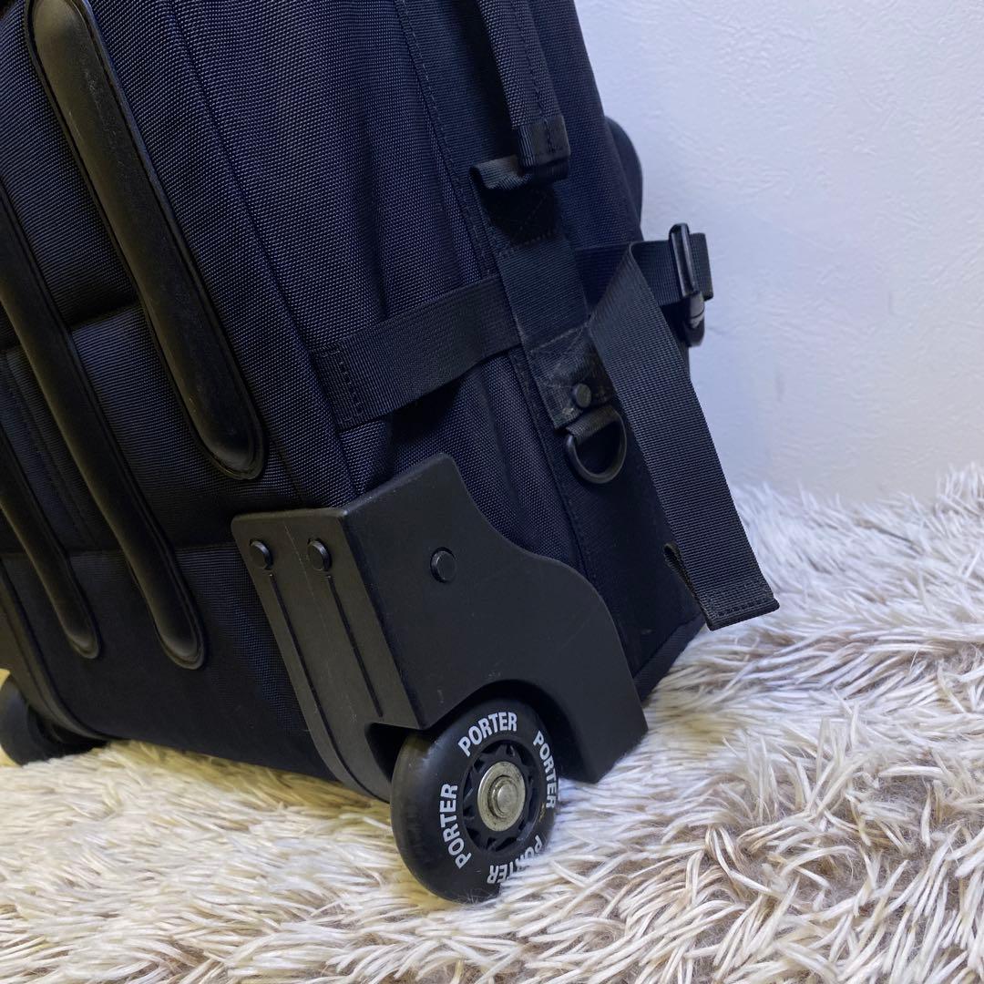 【希少】PORTER ポーター トリップ　ブラック キャリーバック 鍵付き