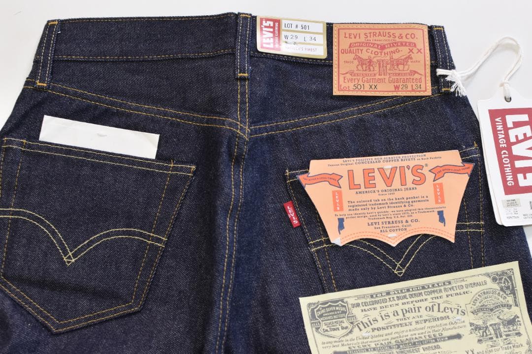 ■■▢ LEVI’S ▢■■リーバイス　501XX　　　1955　赤耳