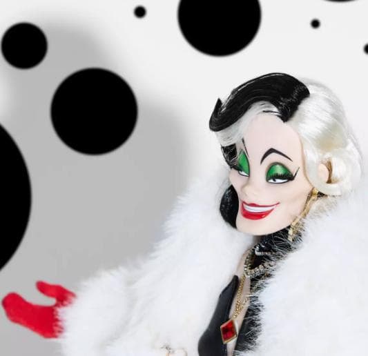 【限定商品】クルエラ 101匹わんちゃん65周年 限定ドール　フィギュア