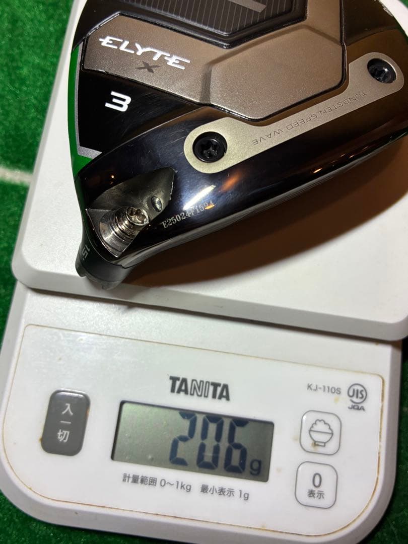 「美品」キャロウェイ エリートX 3W 15° ヘッドのみ