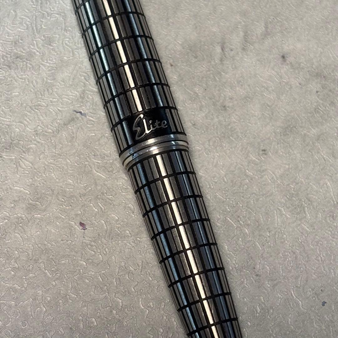 パイロット エリート Elite 万年筆 18K 全格子 ヴィンテージ